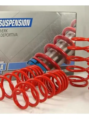 Vrácení Zdarma Sportovní pružiny VW POLO 1.0/1.4+16V/1.6/1.9SDi/1.4TDi r.v.2000-11/2001 typ:6N/2