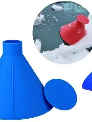 Kouzelná kuželová škrabka na okna a praktický trychtýř, 2 v 1 - SILUX Expresní Doručení